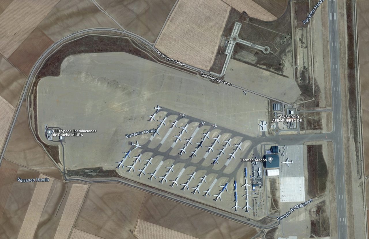 PLD Space Test Site in Teruel Airport